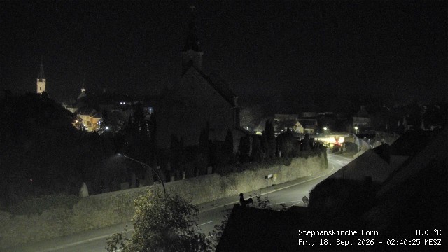 Archived image Webcam St Stephan's Church in Horn (Lower Austria)