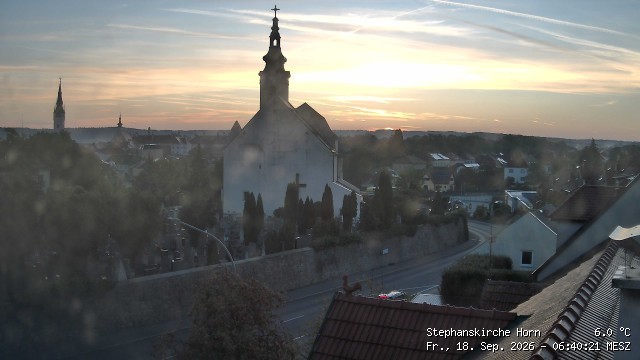 Archived image Webcam St Stephan's Church in Horn (Lower Austria)