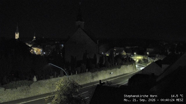 Archiv Foto Webcam Stephanskirche in Horn - Niederösterreich
