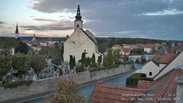 Archiv Foto Webcam Stephanskirche in Horn - Niederösterreich