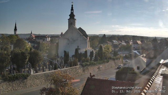 Archiv Foto Webcam Stephanskirche in Horn - Niederösterreich