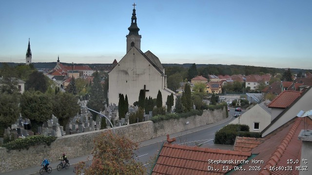 Archiv Foto Webcam Stephanskirche in Horn - Niederösterreich