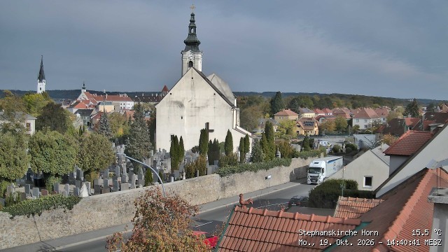Archiv Foto Webcam Stephanskirche in Horn - Niederösterreich