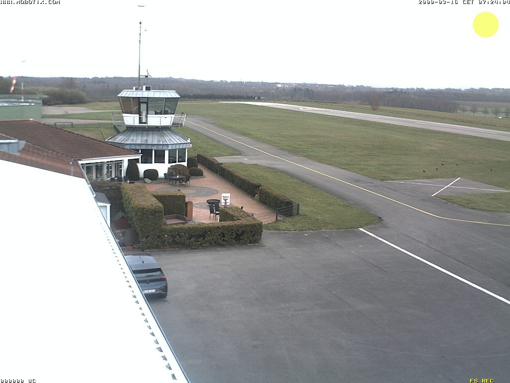 Archiv Foto Webcam Flugplatz Osnabrück