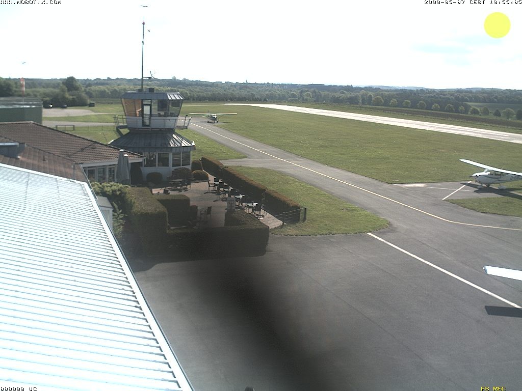 Archiv Foto Webcam Flugplatz Osnabrück