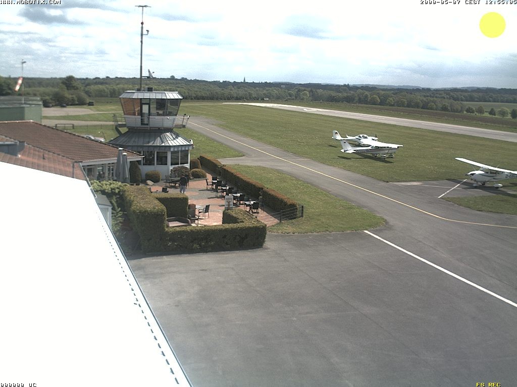 Archiv Foto Webcam Flugplatz Osnabrück