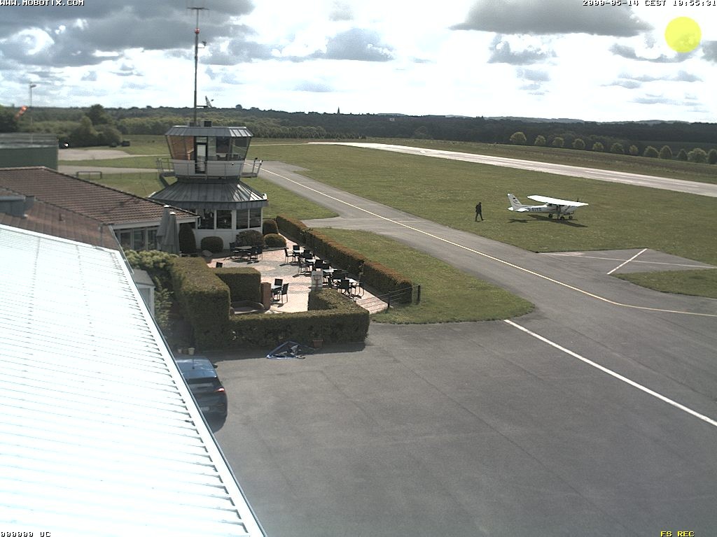 Archiv Foto Webcam Flugplatz Osnabrück