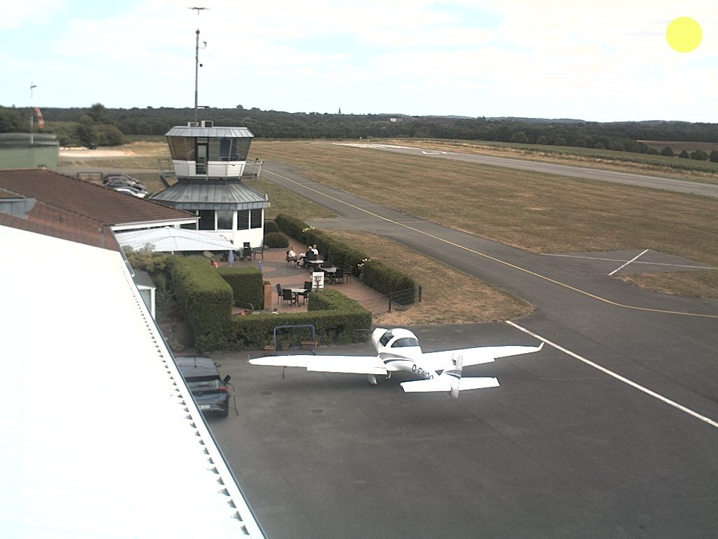 Archiv Foto Webcam Flugplatz Osnabrück