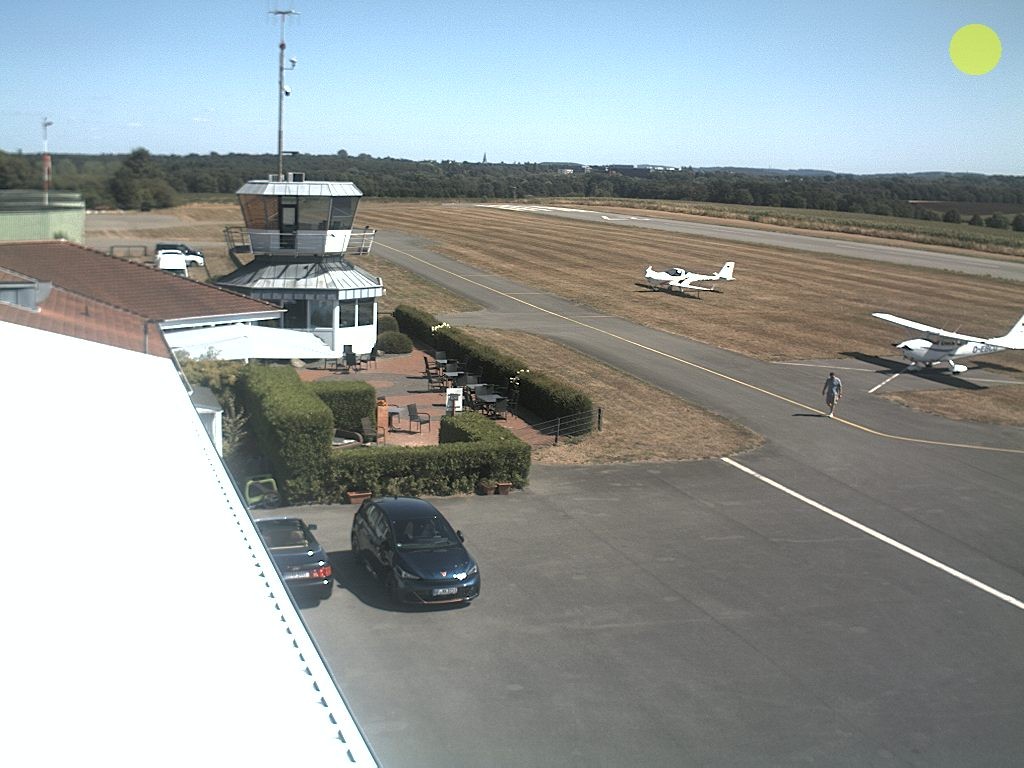 Archiv Foto Webcam Flugplatz Osnabrück
