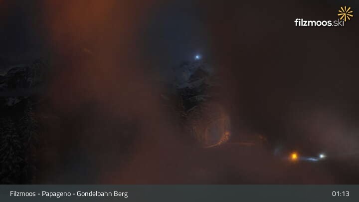 Archiv Foto Webcam Filzmoos: Bergstation Papagenobahn