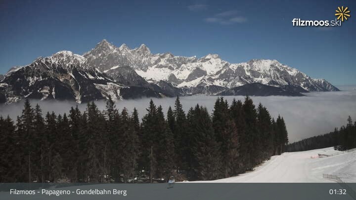 Archiv Foto Webcam Filzmoos: Bergstation Papagenobahn