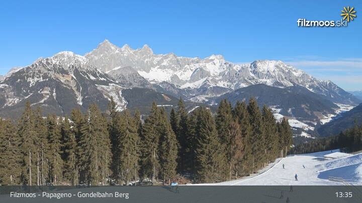 Archiv Foto Webcam Filzmoos: Bergstation Papagenobahn