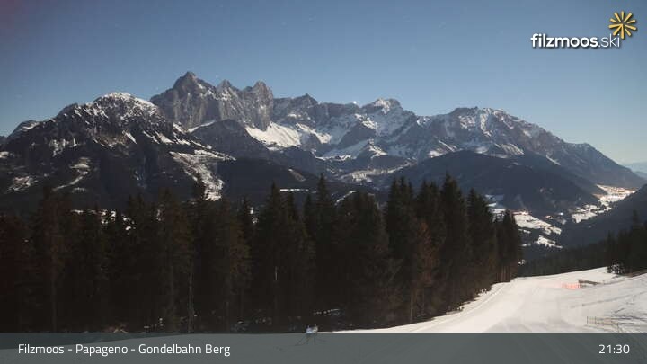 Archiv Foto Webcam Filzmoos: Bergstation Papagenobahn