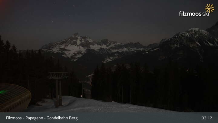 Archived image Webcam Filzmoos - Papageno Top Station