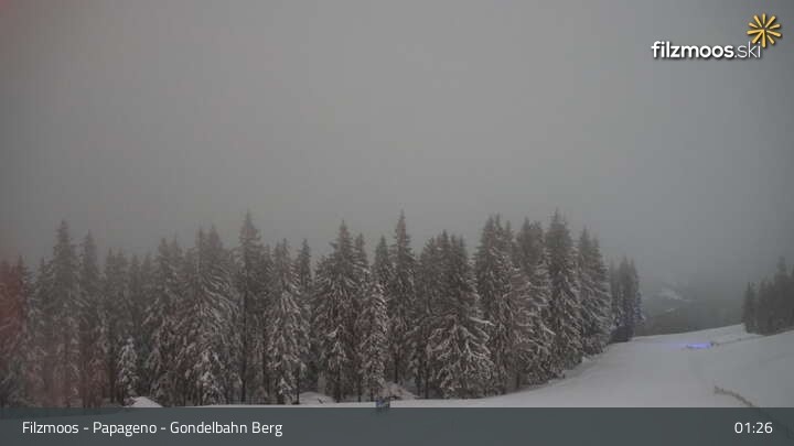 Archiv Foto Webcam Filzmoos: Bergstation Papagenobahn