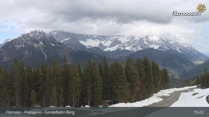 Archiv Foto Webcam Filzmoos: Bergstation Papagenobahn