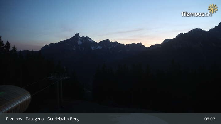Archiv Foto Webcam Filzmoos: Bergstation Papagenobahn