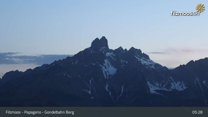 Archiv Foto Webcam Filzmoos: Bergstation Papagenobahn