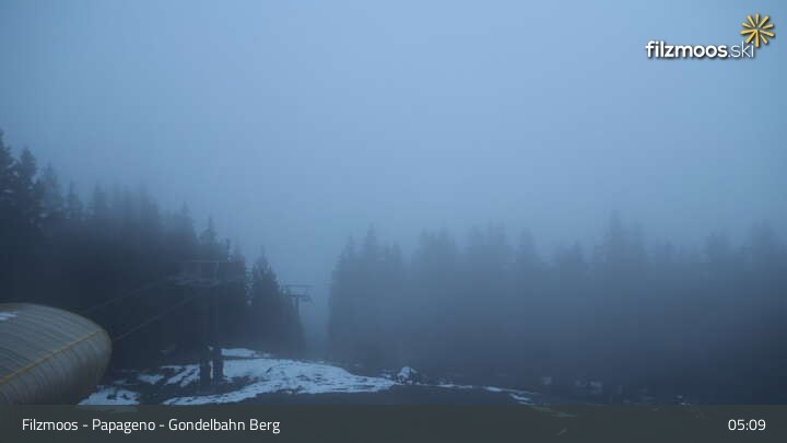 Archiv Foto Webcam Filzmoos: Bergstation Papagenobahn