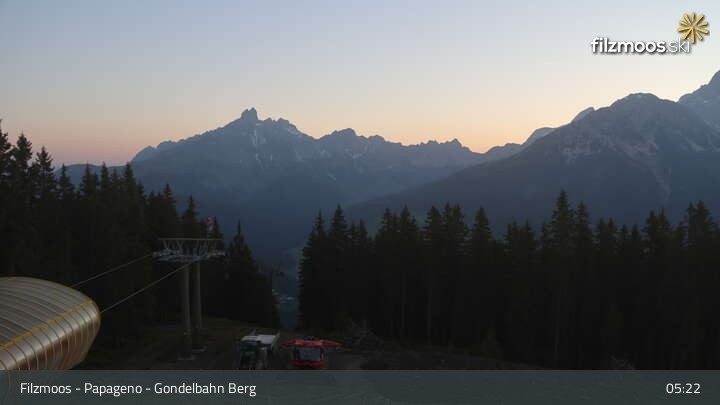 Archiv Foto Webcam Filzmoos: Bergstation Papagenobahn