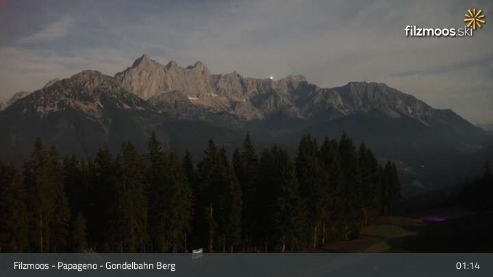 Archiv Foto Webcam Filzmoos: Bergstation Papagenobahn