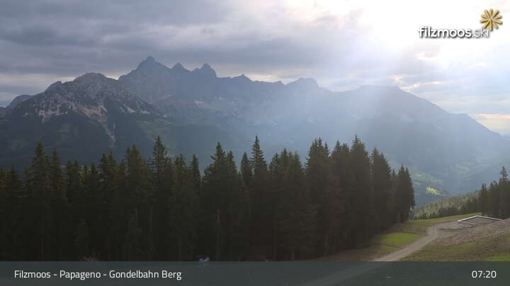 Archiv Foto Webcam Filzmoos: Bergstation Papagenobahn