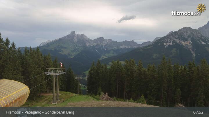 Archived image Webcam Filzmoos - Papageno Top Station