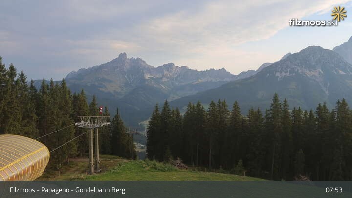 Archived image Webcam Filzmoos - Papageno Top Station