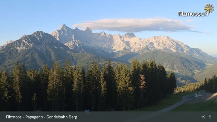Archiv Foto Webcam Filzmoos: Bergstation Papagenobahn