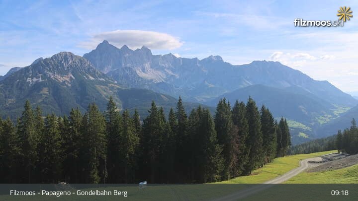 Archiv Foto Webcam Filzmoos: Bergstation Papagenobahn
