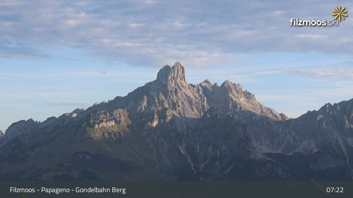 Archiv Foto Webcam Filzmoos: Bergstation Papagenobahn