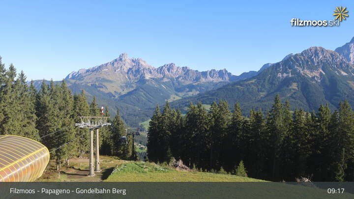 Archived image Webcam Filzmoos - Papageno Top Station