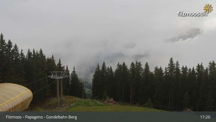 Archiv Foto Webcam Filzmoos: Bergstation Papagenobahn