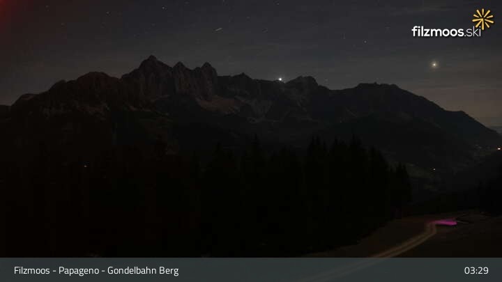 Archiv Foto Webcam Filzmoos: Bergstation Papagenobahn