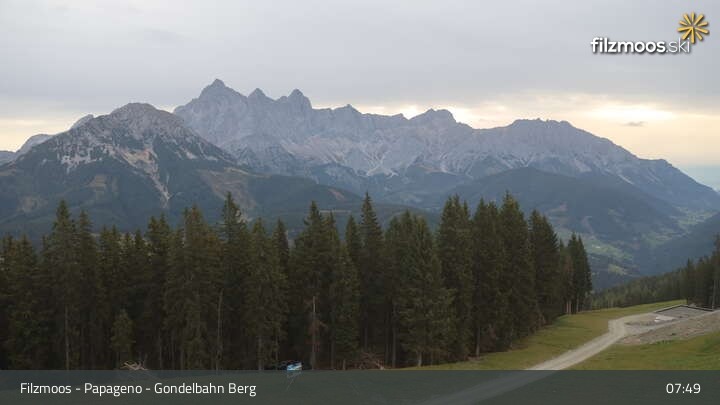 Archiv Foto Webcam Filzmoos: Bergstation Papagenobahn