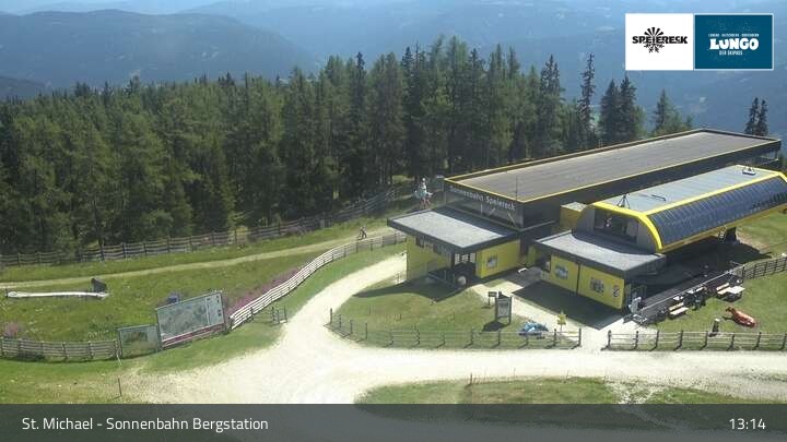 Archived image Webcam St. Michael - View Top Station Sonnenbahn