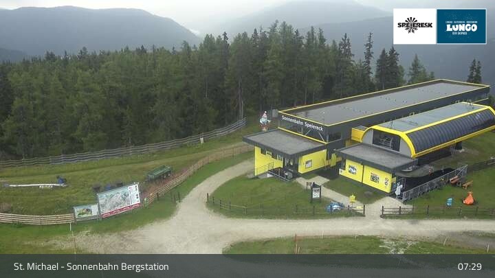 Archived image Webcam St. Michael - View Top Station Sonnenbahn
