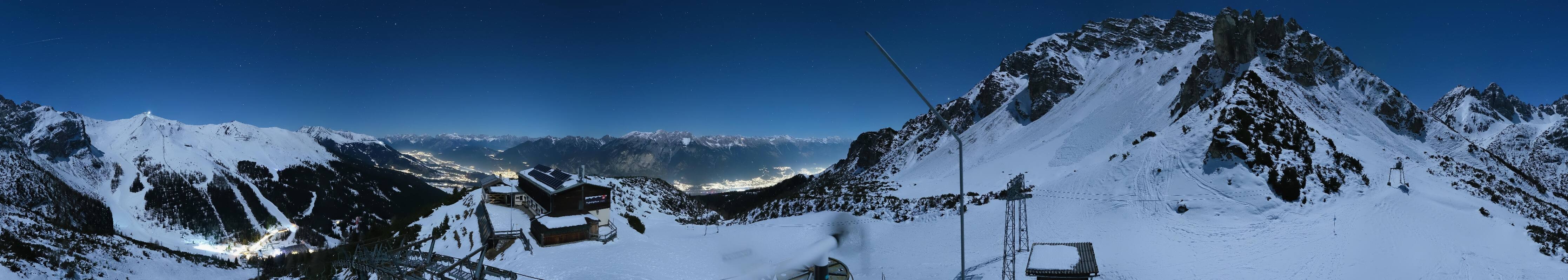 Archiv Foto Webcam Axams: Blick vom Birgitzköpflhaus