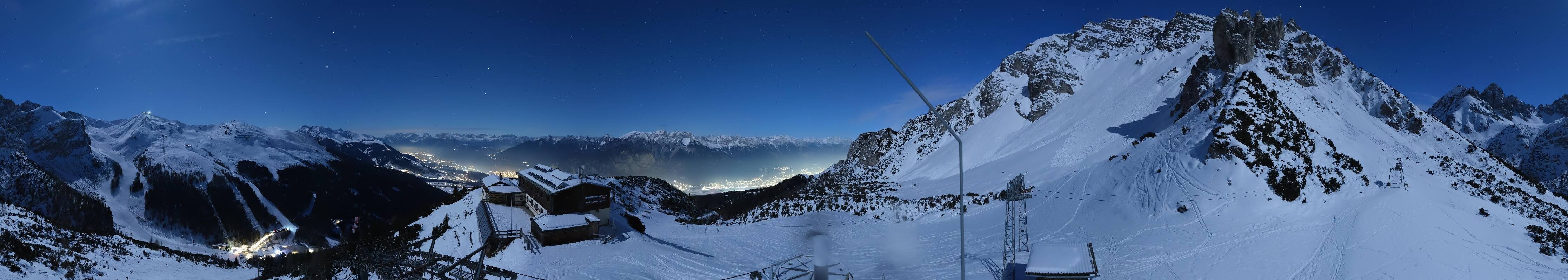 Archiv Foto Webcam Axams: Blick vom Birgitzköpflhaus