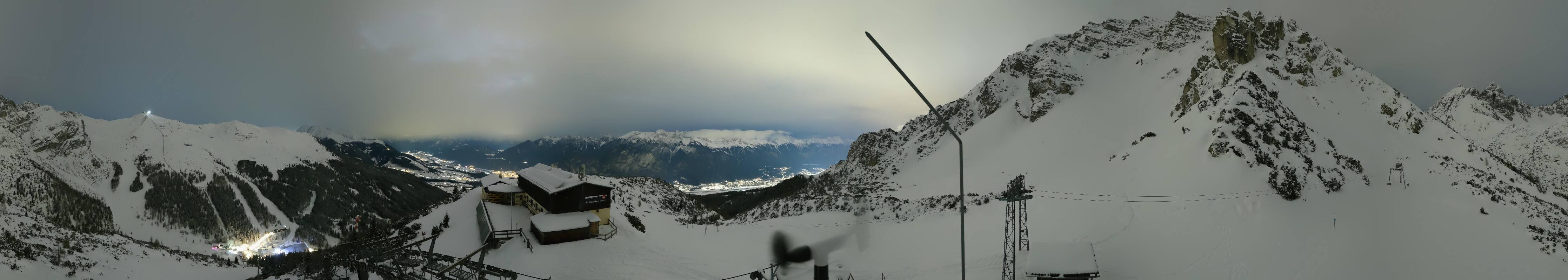 Archiv Foto Webcam Axams: Blick vom Birgitzköpflhaus