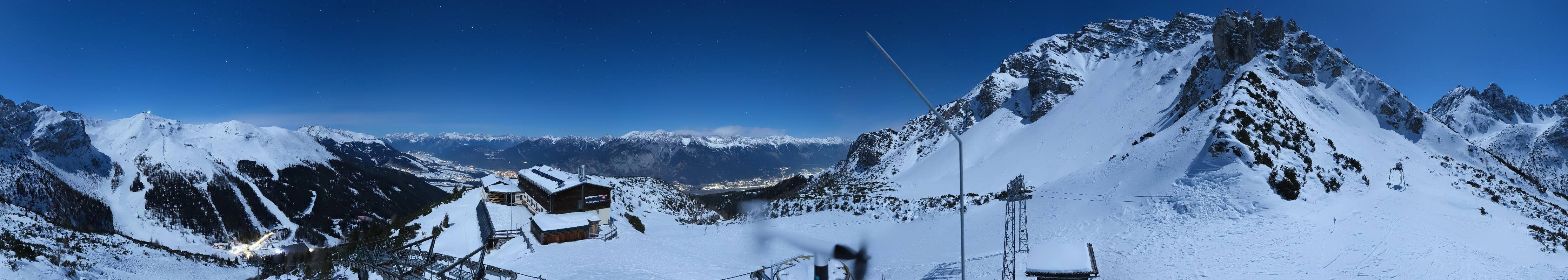 Archiv Foto Webcam Axams: Blick vom Birgitzköpflhaus