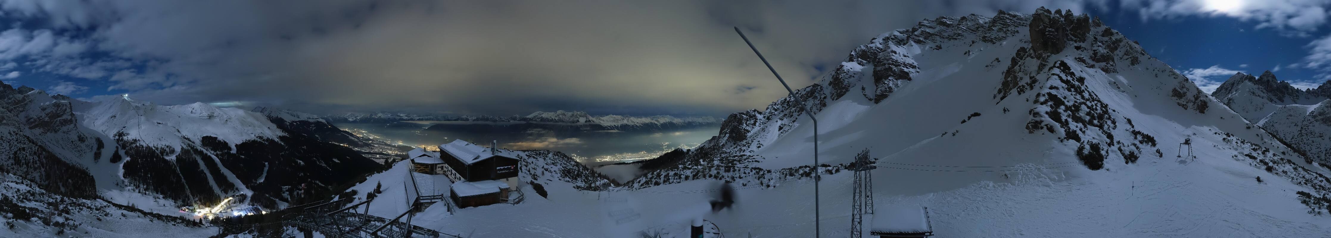 Archiv Foto Webcam Axams: Blick vom Birgitzköpflhaus