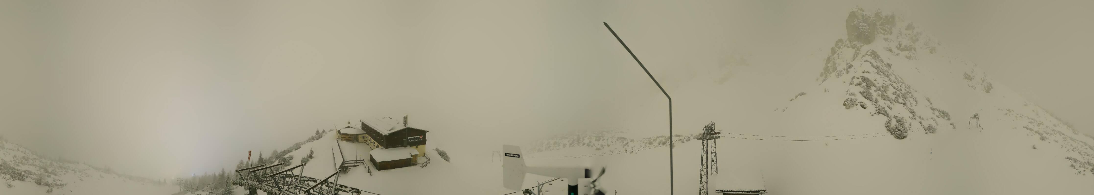 Archiv Foto Webcam Axams: Blick vom Birgitzköpflhaus