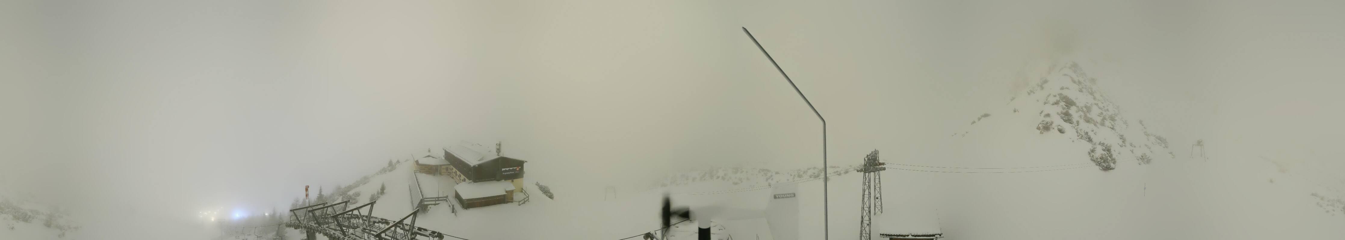 Archiv Foto Webcam Axams: Blick vom Birgitzköpflhaus