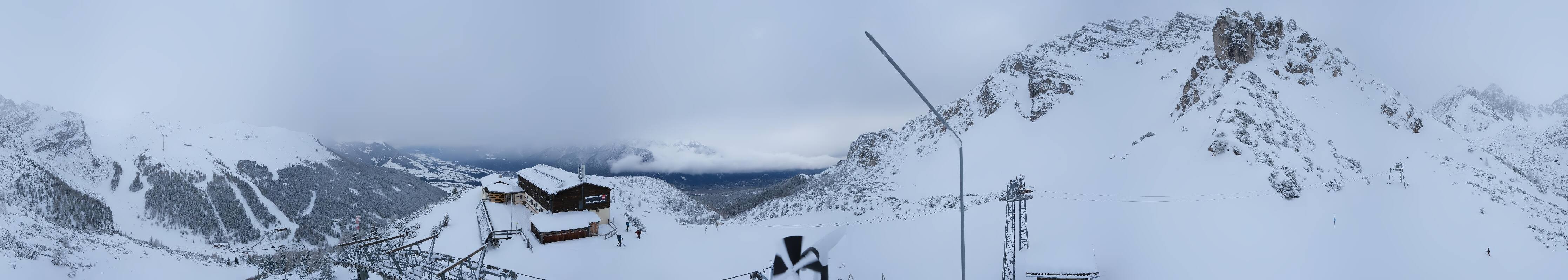 Archiv Foto Webcam Axams: Blick vom Birgitzköpflhaus