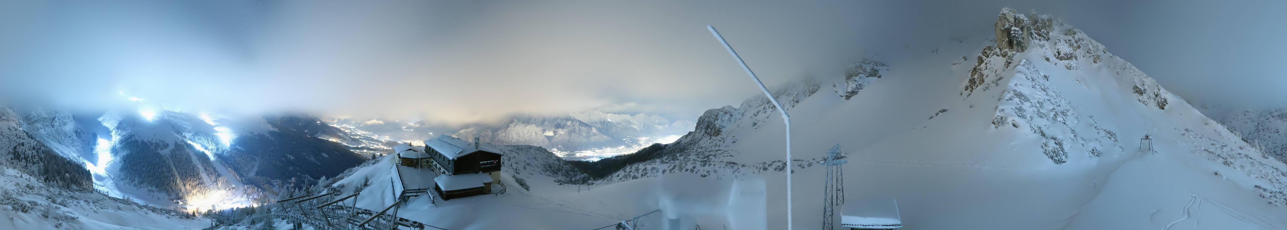 Archiv Foto Webcam Axams: Blick vom Birgitzköpflhaus