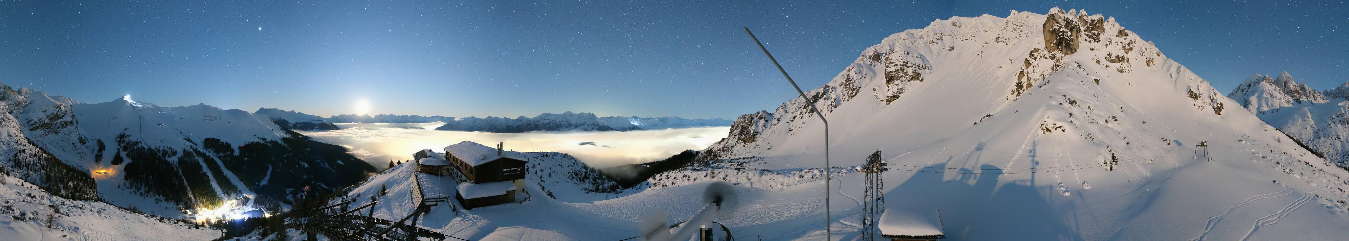 Archiv Foto Webcam Axams: Blick vom Birgitzköpflhaus