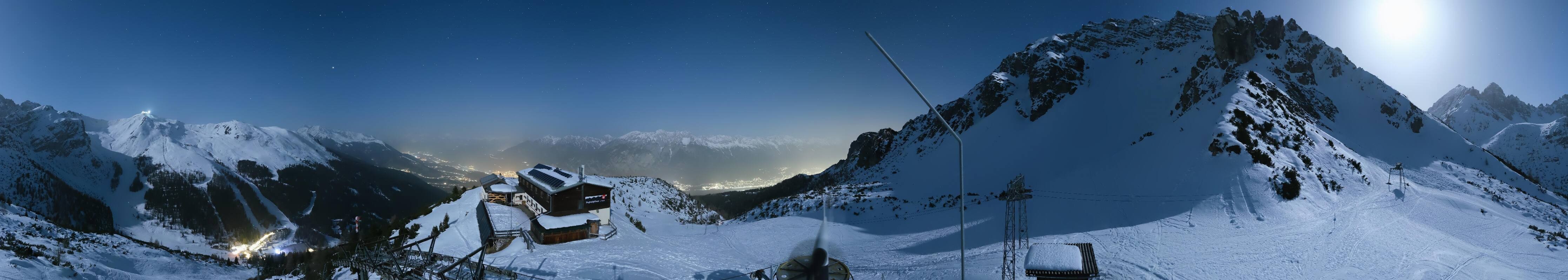 Archiv Foto Webcam Axams: Blick vom Birgitzköpflhaus