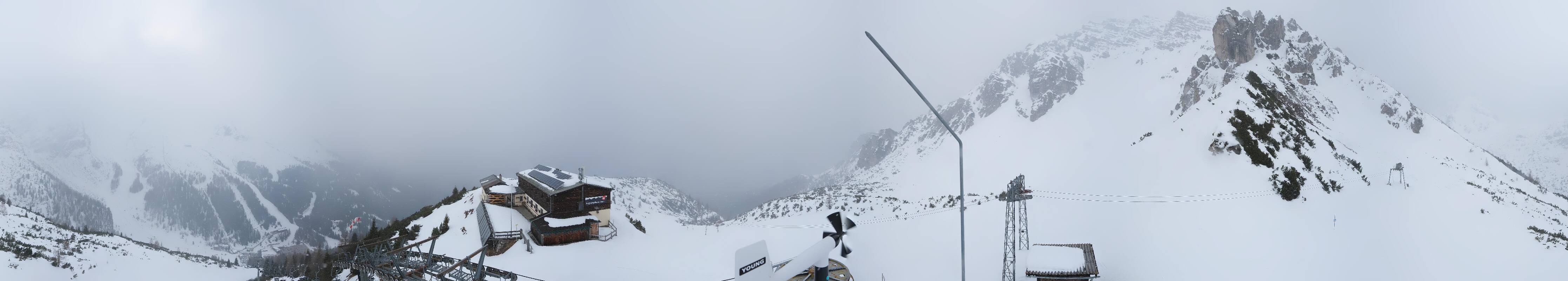 Archiv Foto Webcam Axams: Blick vom Birgitzköpflhaus