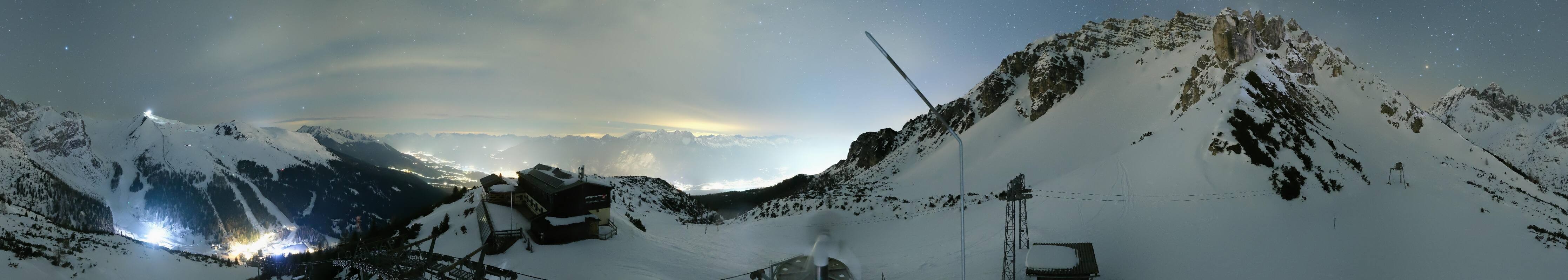 Archiv Foto Webcam Axams: Blick vom Birgitzköpflhaus